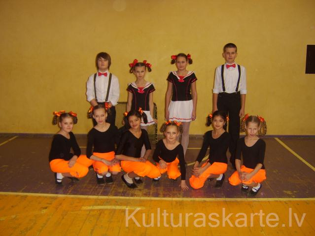 Pirms uzstāšanās "Snow dance 2015" 31.01.2015.